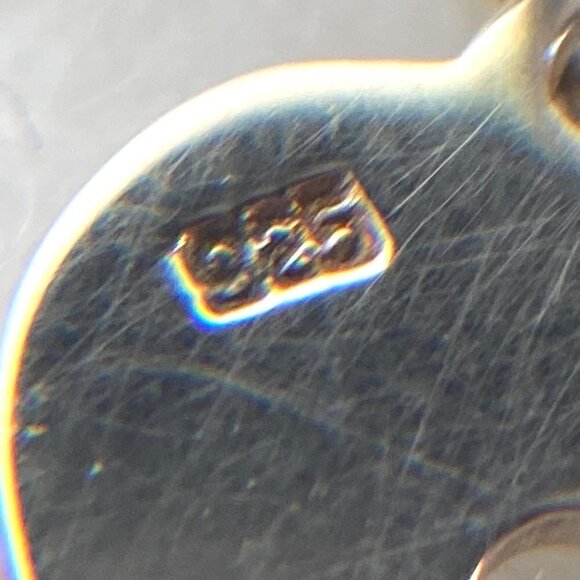 Sterling Silver 925 EFY Dainty Double Heart Pendant Necklace 18" Cable Chain - Picture 8 of 16